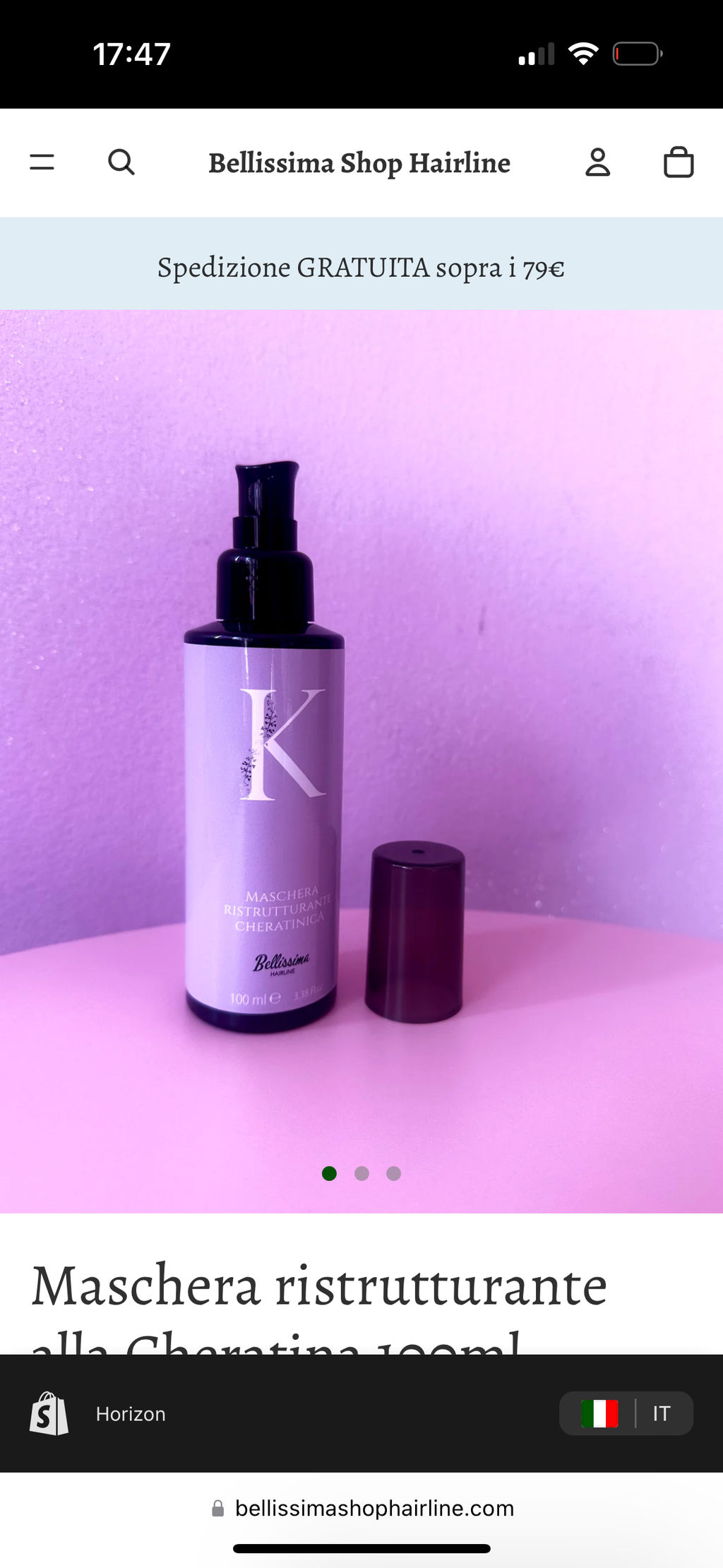 4+1 OMAGGIO | Maschera alla Cheratina 100ml