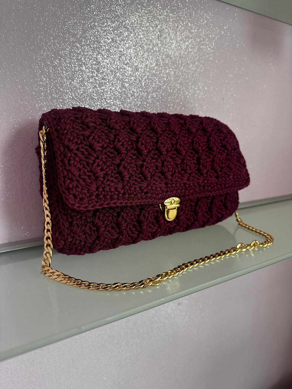 Borsa Artigianale Burgundy | Lalù